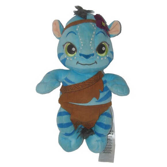 Disney Parks Baby Na'vi Plush Stuffed Toy Blue Avatar 10" The Way of Water - Picture 1 of 3